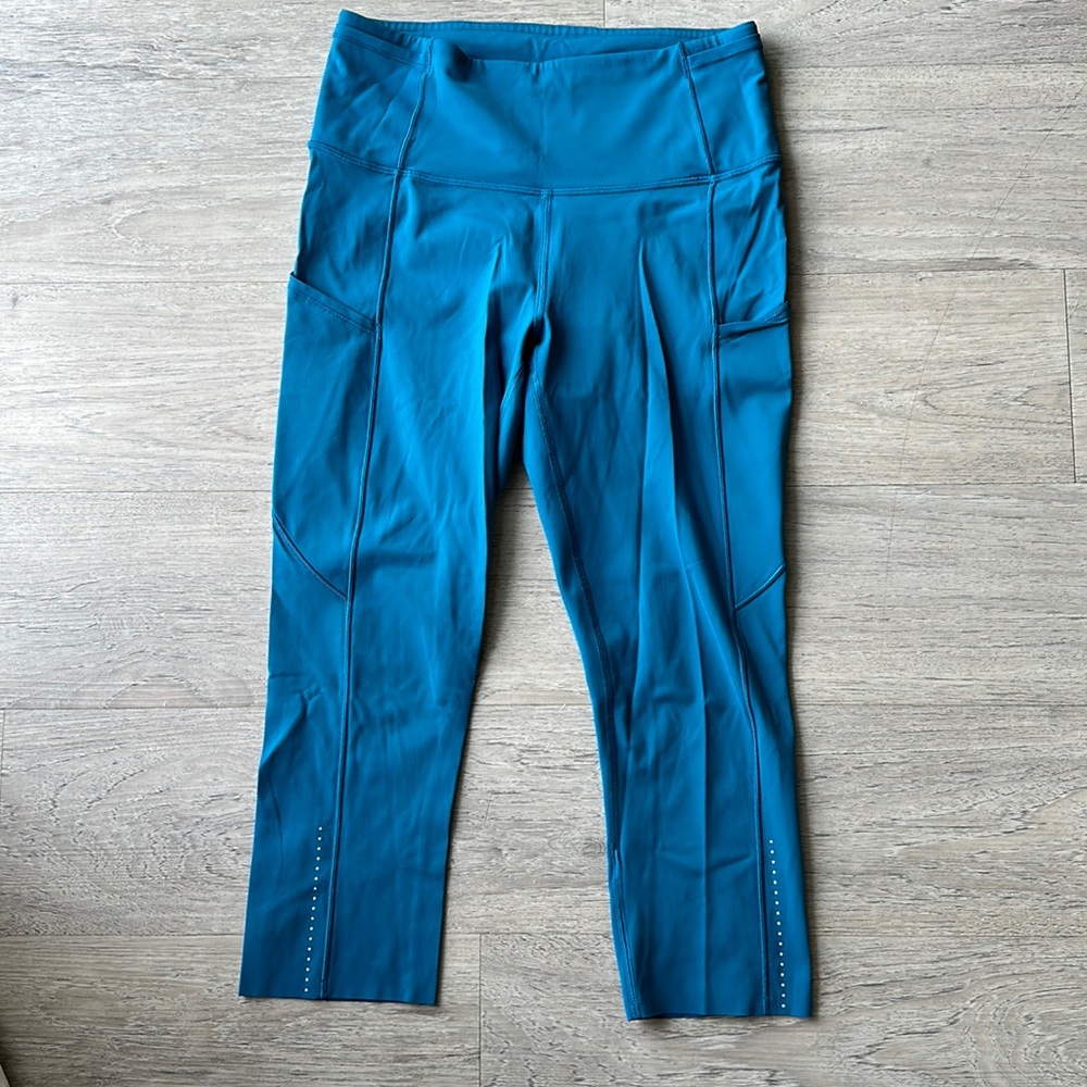 Lululemon Fast & Free cropped leggings